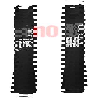 No More Guns Anti-Gun Stop Violence Gun Control End Violence Unisex Tank Top - Thegiftio