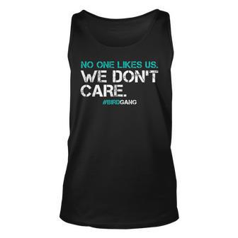 No One Likes Us We Don't Care Vintage Philly Motivational Tank Top - Thegiftio