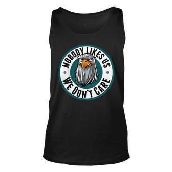 Nobody Likes Us We Don't Care Eagle Tank Top - Monsterry AU