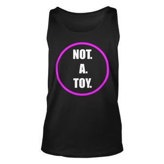Not A Toy Fitness Hula Hoop Girl Unisex Tank Top - Monsterry CA