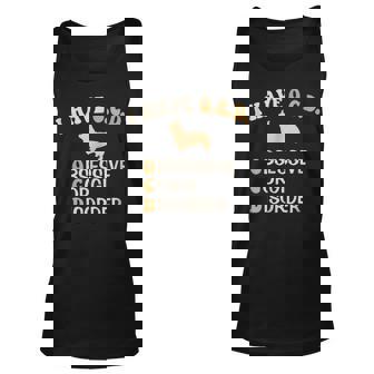 I Have Ocd Obsessive Corgi Disorder Dog Lovers Corgi Tank Top | Mazezy