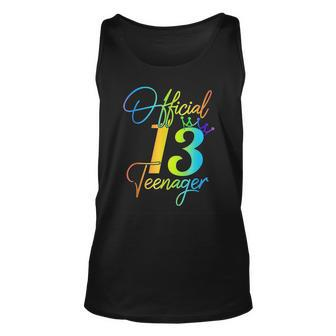 Office Nager 13 Years Old 13Th Birthday Gifts Boys Girls Unisex Tank Top | Mazezy