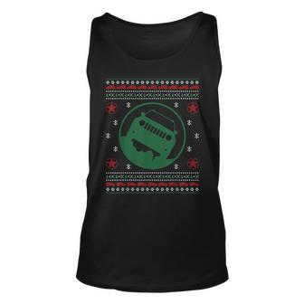 Offroad Vehicle Ugly Christmas Sweater Outdoor Tank Top - Monsterry DE