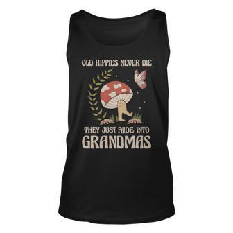 Old Hippies Never Die Funny Hippie Gift - Old Hippies Never Die Funny Hippie Gift Unisex Tank Top - Monsterry AU