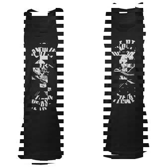 One Foot In The Grave Funny Amputee Gift - One Foot In The Grave Funny Amputee Gift Unisex Tank Top - Monsterry