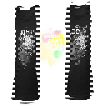 One Month Cant Hold Our History African Flag Fist Junenth Unisex Tank Top | Mazezy