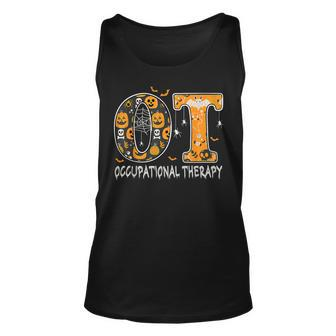 Ot Occupational Therapy Therapist Halloween Ota Spooky Tank Top - Monsterry UK