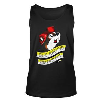 Otter Buc Around And Find Out Unisex Tank Top - Seseable