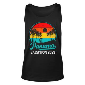 Panama City 2023 Beach Matching Family Vacation Trip Unisex Tank Top - Thegiftio UK