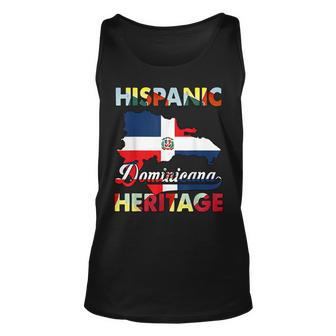 Hispanic Heritage Month Dominican Republic Flag Dominicana Tank Top | Mazezy