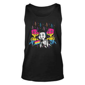 Pansexual Flag Turtles Pride Month Lgbtq Ally Lgbt Animal Unisex Tank Top | Mazezy CA