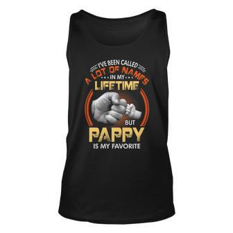 Pappy Grandpa Gift A Lot Of Name But Pappy Is My Favorite Unisex Tank Top - Seseable