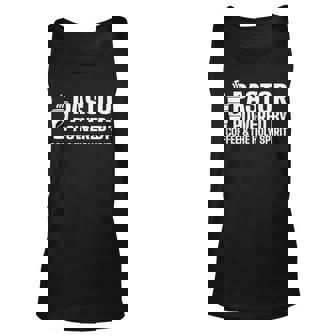 Pastor Gifts For Appreciation Pastors Funny Gift Gift For Women Unisex Tank Top - Thegiftio UK