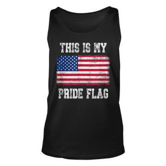 Patriotic American This Is My Pride Flag Usa Patriotic Tank Top | Mazezy