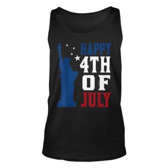 Patriotic Usa July 4Th Happy 4Th Of July Unisex Tank Top | Mazezy