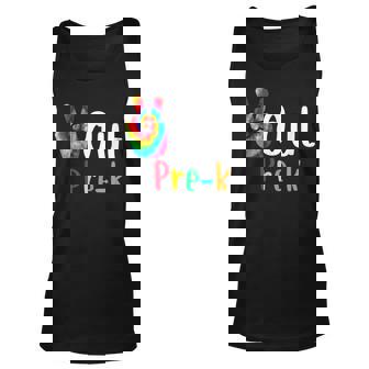 Peace Out Pre K Graduation Last Day Of School Tie Dye Unisex Tank Top | Mazezy