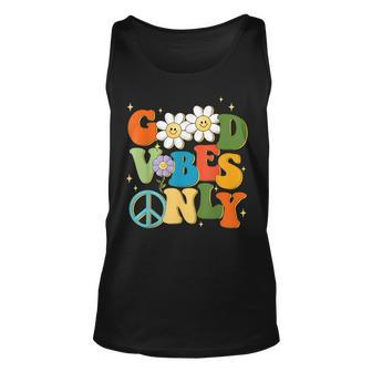 Peace Sign Love 60S 70S Tie Dye Hippie Costume Tank Top - Monsterry