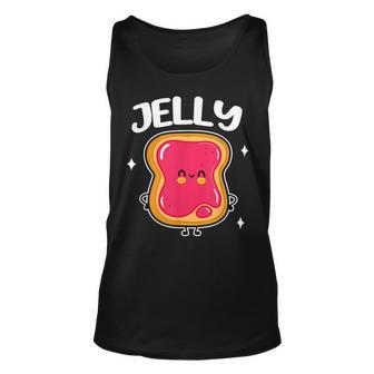 Peanut Butter And Jelly Couple Matching Halloween Costumes Tank Top - Seseable