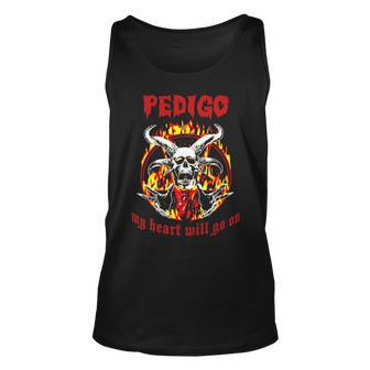 Pedigo Name Gift Pedigo Name Halloween Gift Unisex Tank Top - Seseable