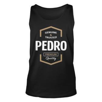 Pedro Name Gift Pedro Quality Unisex Tank Top - Seseable