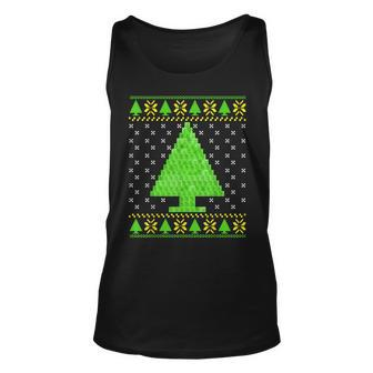 Periodic Table Ugly Christmas Sweater Tank Top - Monsterry DE