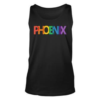 Phoenix Az Lgbtq Gay Pride Parade Unisex Tank Top | Mazezy