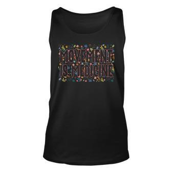 Physical Therapy Movement Is Medicine Tank Top - Thegiftio UK