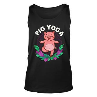 Pig Yoga Meditation Cute Zen For Yogis Meditation Tank Top | Mazezy