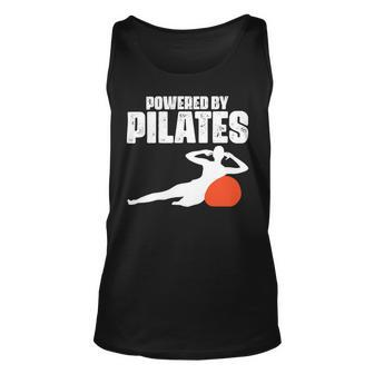 Pilates Like A Sport Only Harder Fitness Pilates Exercise Unisex Tank Top - Monsterry