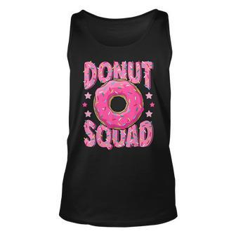 Pink Donut Squad Sprinkles Donut Lover Matching Donut Party Tank Top | Mazezy AU