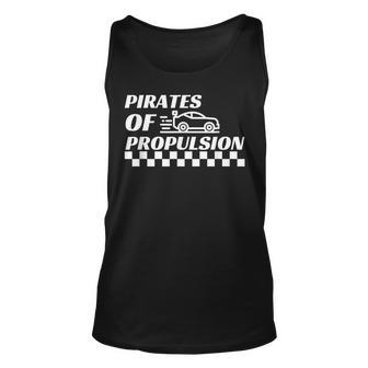 Pirates Of Propulsion Muscle Car Electric Classic Enthusiast Tank Top | Mazezy