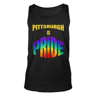 Pittsburgh Is Pride Gay Pride Parade Lgbtq Unisex Tank Top | Mazezy