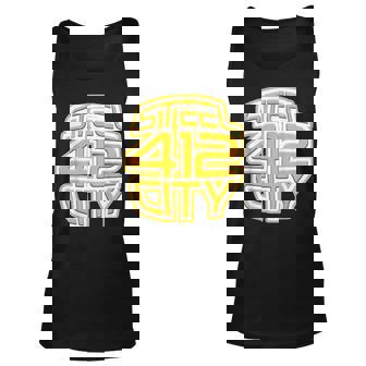 Pittsburgh Sl City Pride 412 Retro Unisex Tank Top | Mazezy