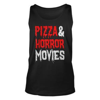 Pizza And Horror Movies Pizza Horror Lover Movies Tank Top | Mazezy