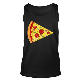 Pizza Pie & Slice Dad And Son Matching Pizza Fathers Day Unisex Tank Top - Seseable