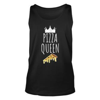 Pizza Queen Funny Pizza Pizza Funny Gifts Unisex Tank Top | Mazezy