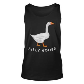Playful 'Silly Goose' Quirky And Fun Tank Top | Mazezy