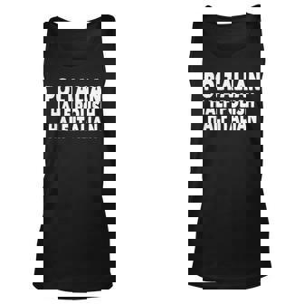 Poltalian Half Polish Half Italian Funny Unisex Tank Top | Mazezy