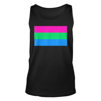 Poly Sexuality Pride Flag Gift Idea Graphic Lgbtq Unisex Tank Top | Mazezy