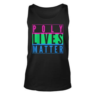 Polysexual Poly Lives Matter Lgbt Gay Pride Social Justice Unisex Tank Top | Mazezy
