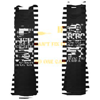 Poppop Fathers Day For Grandpa If Pop Cant Fix It No One Can Tank Top | Mazezy