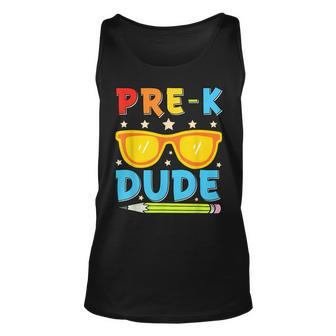 Pre-K Dude Back To School First Day Of Preschool Tank Top - Monsterry CA