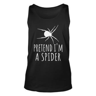 Pretend Im A Spider Cute Spooky Animal Scary Insect Tank Top | Mazezy