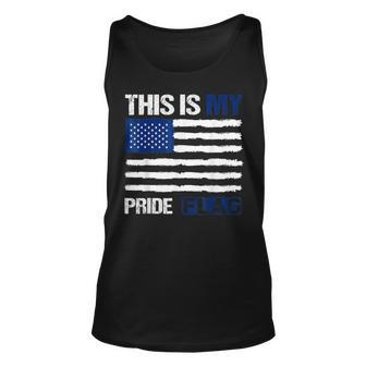 This Is My Pride Flag United States Usa Flag 4Th Of July Pride Month Tank Top | Mazezy