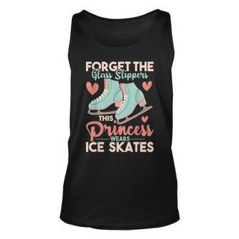 This Princess Wears Ice Skates Figure Ice Skating Tank Top - Thegiftio UK