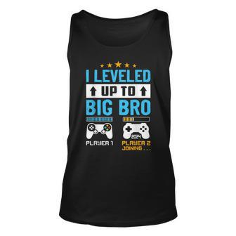 Promoted To Big Bro 2024 Leveled Up To Big Brother Est 2024 Tank Top - Thegiftio UK