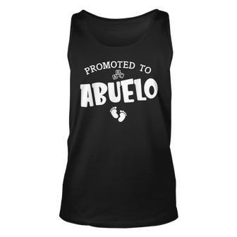 Promoted To Abuelo Pregnancy Announcement For Abuelo Unisex Tank Top - Monsterry UK