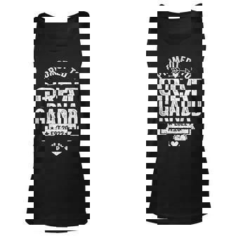 Promoted To Great Grandad Est 2022 Pregnancy Announcement Unisex Tank Top | Mazezy