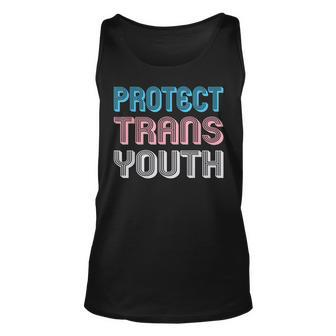 Protect Trans Youth Kids Transgender Lgbt Pride Unisex Tank Top | Mazezy