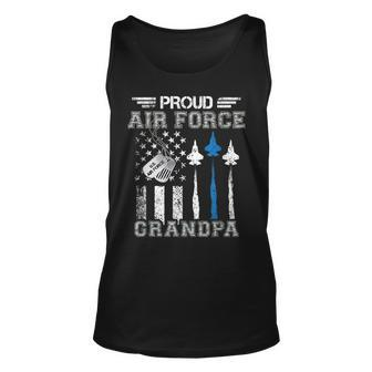 Proud Air Force Grandpa Us Air Force Graduation Grandpa Tank Top - Monsterry AU
